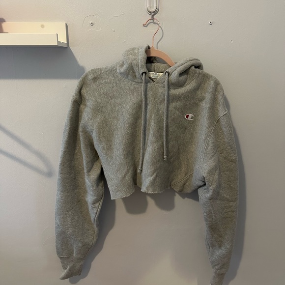 Champion cropped hoodie - Picture 1 of 3